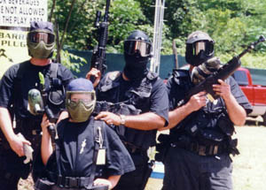 Weiland Yetani corporation hired the most vile mercenaries it could find.