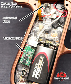 paintball empire rf transmitter link angel one