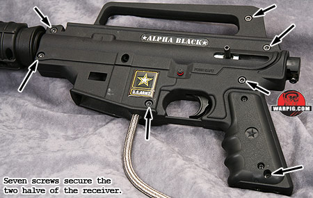 alpha black paintgun
