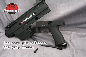Tippmann X7 paintgin paintball disassembly