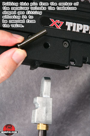 Tippmann X7 paintgin paintball disassembly