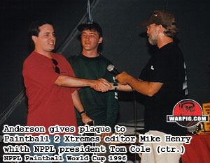 Jim Anders - Paintball World Cup 1996